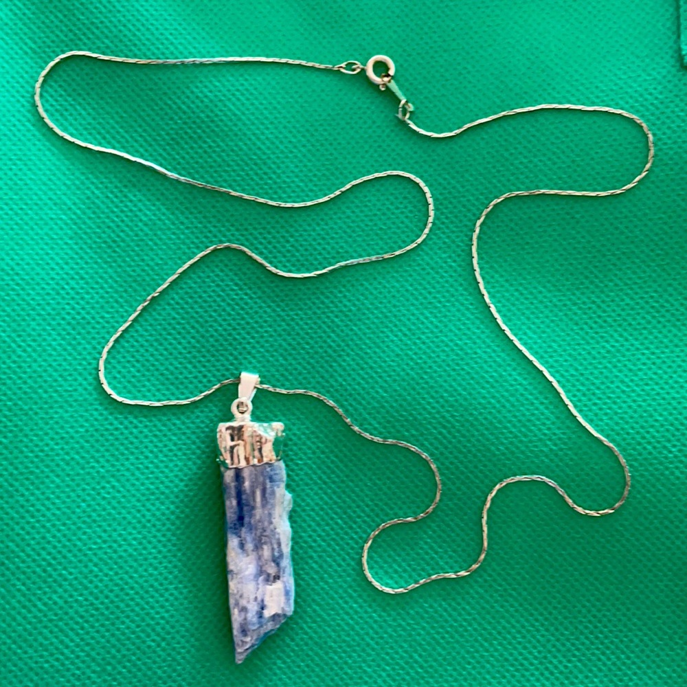 Necklace, natural stone